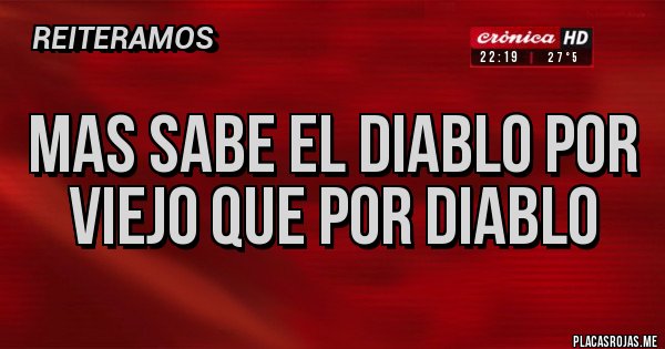 placas rojas