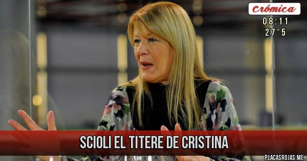 Placas Rojas - scioli el titere de cristina Placas Rojas - scioli el titere de cristina
