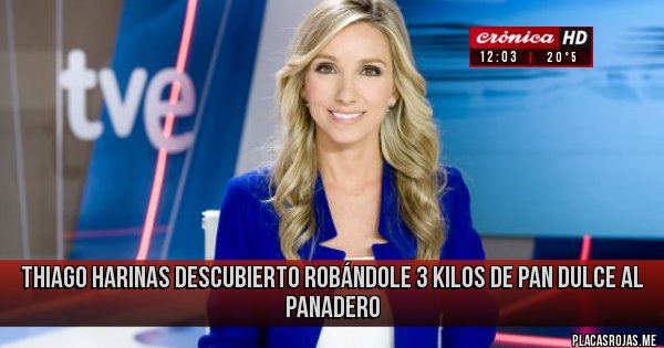 Placas Rojas - Thiago Harinas descubierto robándole 3 kilos de pan dulce al panadero Placas Rojas - Thiago Harinas descubierto robándole 3 kilos de pan dulce al panadero