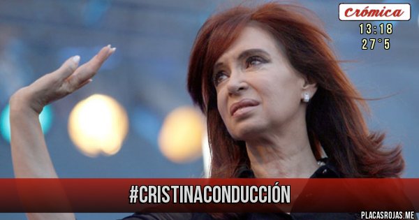 Placas Rojas - #CristinaConducción