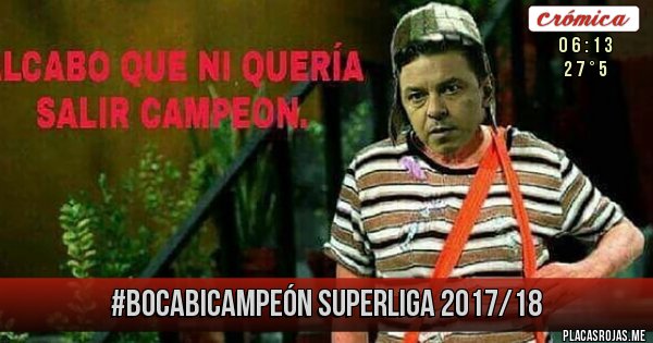 Placas Rojas - #BocaBiCampeón superliga 2017/18