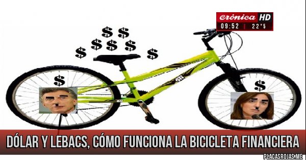 Placas Rojas -  Dólar y Lebacs, cómo funciona la bicicleta financiera