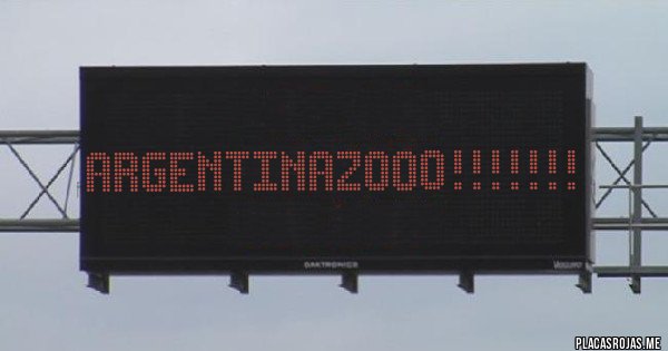 Placas Rojas - Argentinazooo!!!!!!!